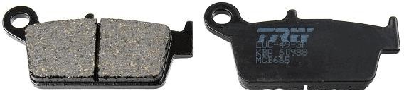 MCB665 TRW Brake pad set