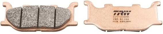 MCB666SRM TRW Brake pad set
