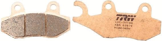 Brake pad kit Triumph: MCB604SH TRW Brake pad set