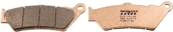 Disc brake pad set Triumph: MCB671SH TRW Brake pad set