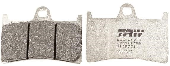 TRW MCB611CRQ Brake pad set MCB611CRQ MCB611CRQ TRW Brake pad set