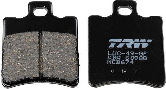 TRW MCB674 Brake Pad Set, disc brake MCB674