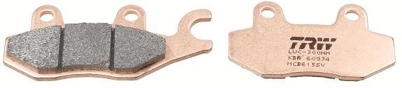 MCB615SV TRW Brake pad set