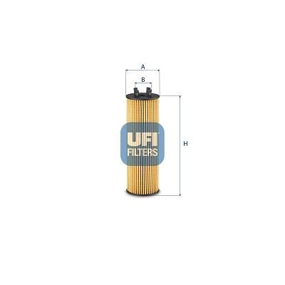 Ufi 25.262.00 Oil Filter 2526200