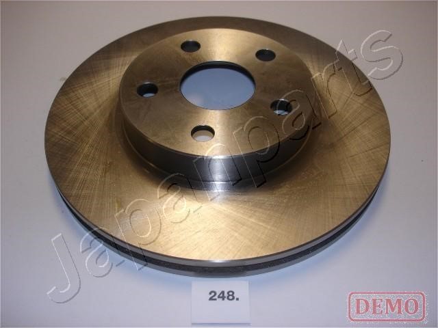 Japanparts DI-248C Front brake disc ventilated DI248C