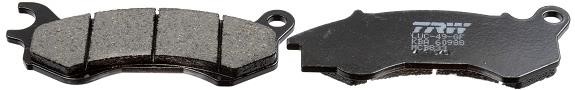 MCB833 TRW Brake pad set