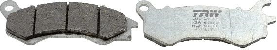 MCB833EC TRW Brake pad set
