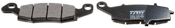 MCB843 TRW Brake pad set