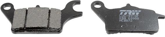 MCB872 TRW Front disc brake pads, set