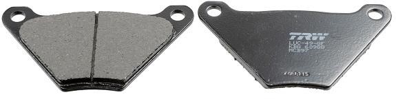MCB97 TRW Brake pad set