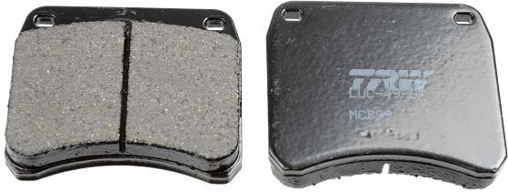 Brake pad kit Triumph: MCB99 TRW Brake pad set