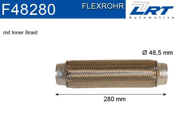 LRT Fleck F48280 Corrugated pipe F48280