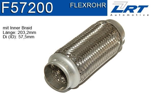 LRT Fleck F57200 Corrugated pipe F57200