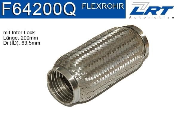 LRT Fleck F64200Q Corrugated pipe F64200Q