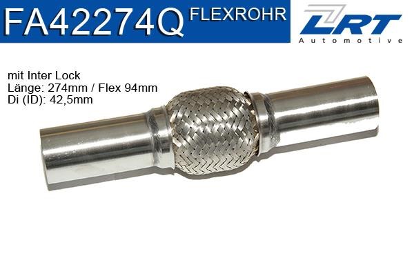 LRT Fleck FA42274Q Corrugated pipe FA42274Q