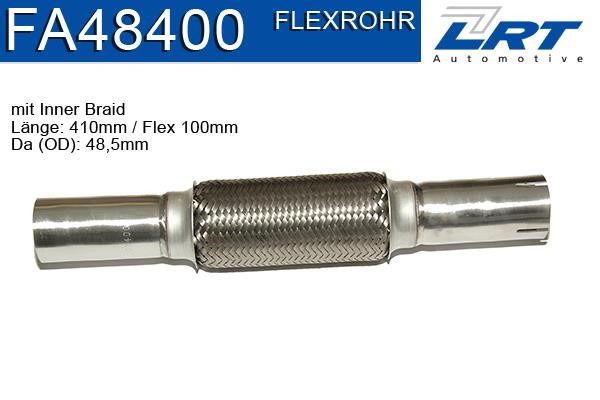 LRT Fleck FA48400 Corrugated pipe FA48400