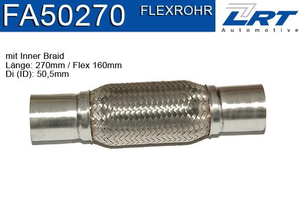 LRT Fleck FA50270 Corrugated pipe FA50270