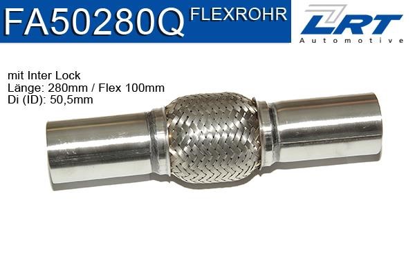 LRT Fleck FA50280Q Corrugated pipe FA50280Q