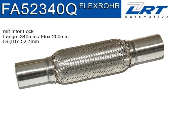 LRT Fleck FA52340Q Corrugated pipe FA52340Q