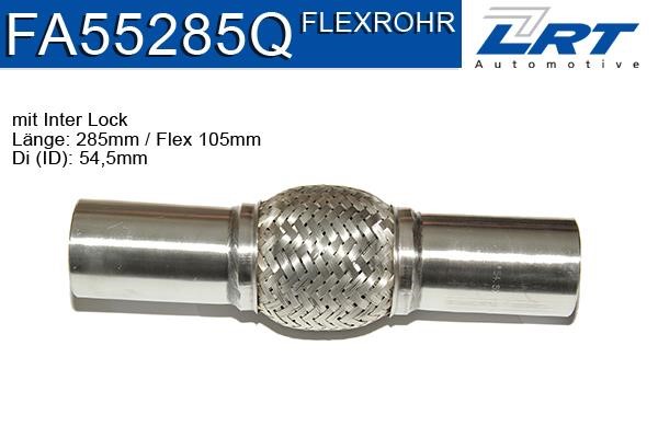 LRT Fleck FA55285Q Corrugated pipe FA55285Q