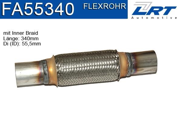 LRT Fleck FA55340 Corrugated pipe FA55340