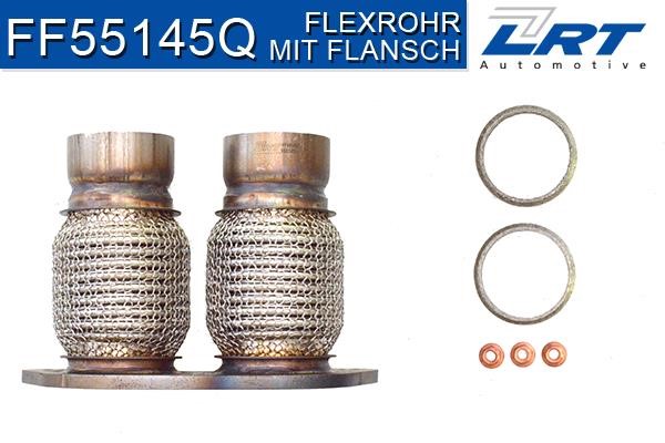 LRT Fleck FF55145Q Exhaust pipe, repair FF55145Q