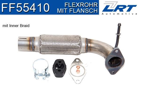 LRT Fleck FF55410 Exhaust pipe, repair FF55410