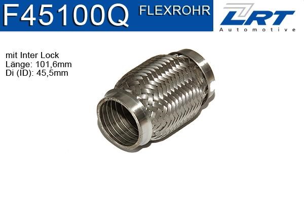 LRT Fleck F45100Q Corrugated pipe F45100Q