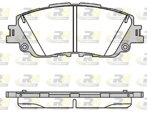 Road house 21787.00 Front disc brake pads, set 2178700