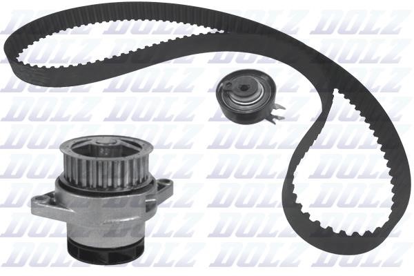 Dolz KD078 TIMING BELT KIT WITH WATER PUMP KD078