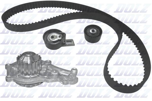 Dolz KD079 TIMING BELT KIT WITH WATER PUMP KD079