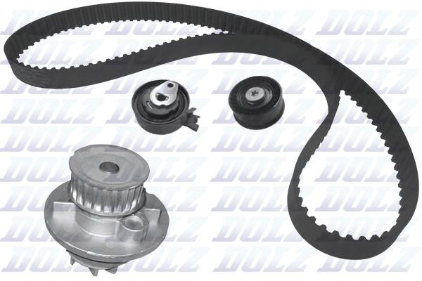 Dolz KD081 TIMING BELT KIT WITH WATER PUMP KD081