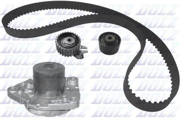 Dolz KD084 TIMING BELT KIT WITH WATER PUMP KD084