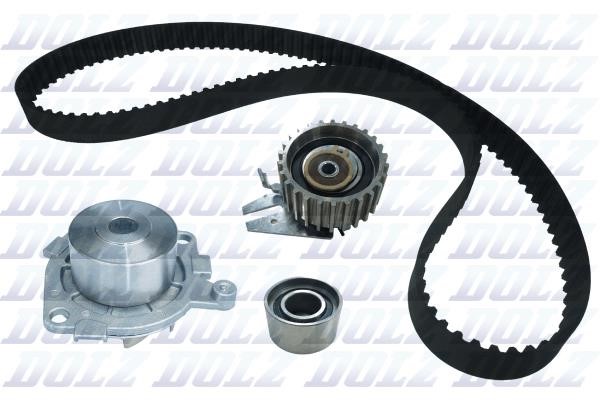 Timing belt set Fiat Stilo: KD190 Dolz TIMING BELT KIT WITH WATER PUMP