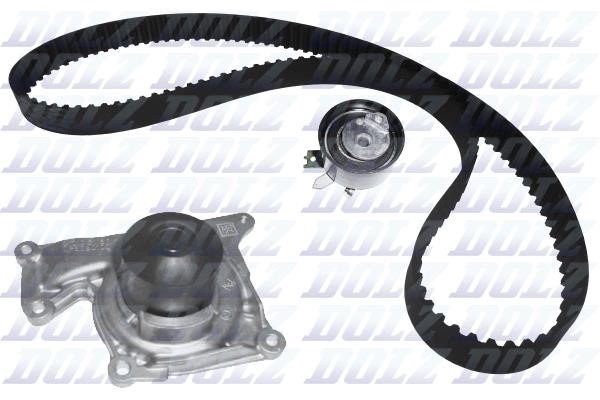 Dolz KD103 TIMING BELT KIT WITH WATER PUMP KD103