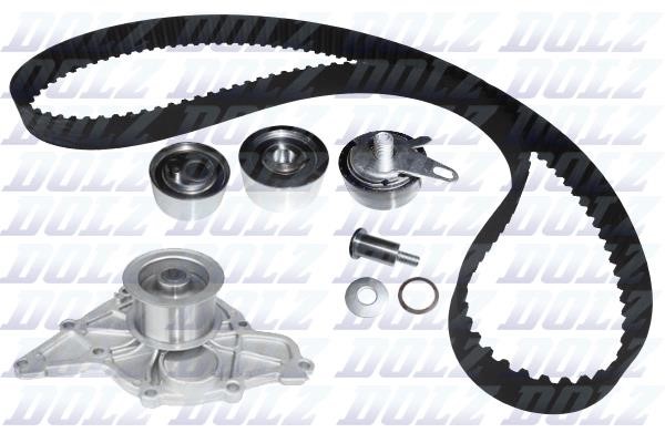 Dolz KD107 TIMING BELT KIT WITH WATER PUMP KD107