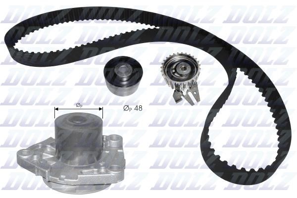 Dolz KD109 TIMING BELT KIT WITH WATER PUMP KD109