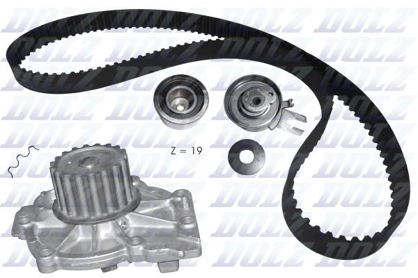 Dolz KD111 TIMING BELT KIT WITH WATER PUMP KD111