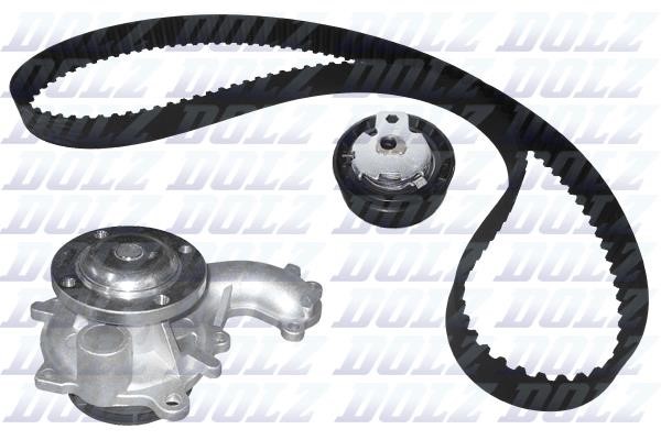 Dolz KD123 TIMING BELT KIT WITH WATER PUMP KD123