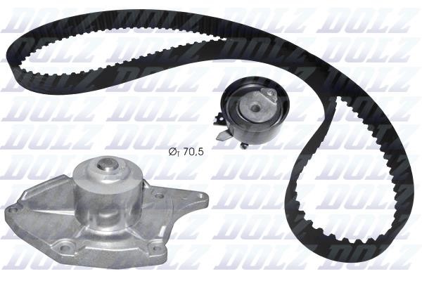 Dolz KD133 TIMING BELT KIT WITH WATER PUMP KD133