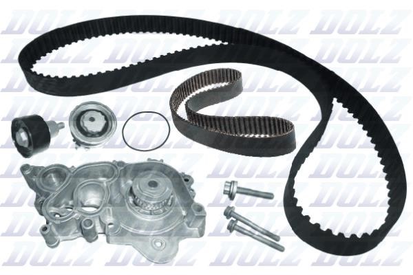 Timing belt set Volkswagen Load Up: KD149 Dolz TIMING BELT KIT WITH WATER PUMP