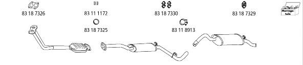  SK_10 Exhaust system SK10