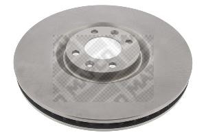 Mapco 15150 Front brake disc ventilated 15150