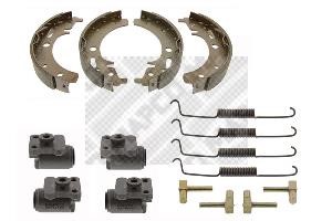 Mapco 8923 Brake shoes with cylinders, set 8923