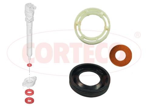 Corteco 49445011 Seal Ring Set, injector 49445011