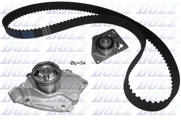 Dolz KD014 TIMING BELT KIT WITH WATER PUMP KD014