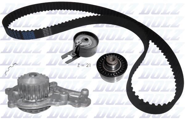 Dolz KD015 TIMING BELT KIT WITH WATER PUMP KD015