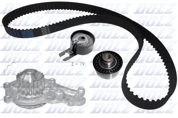 Dolz KD016 TIMING BELT KIT WITH WATER PUMP KD016