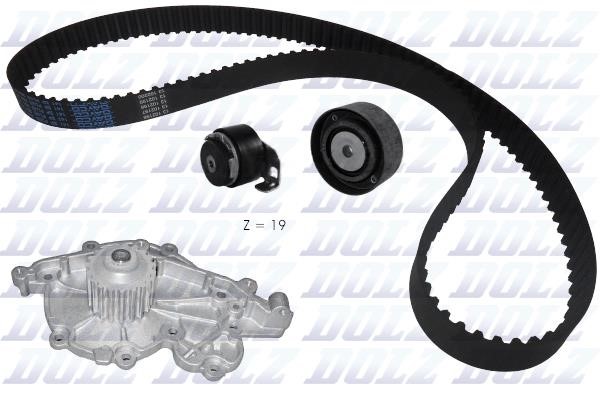 Dolz KD019 TIMING BELT KIT WITH WATER PUMP KD019