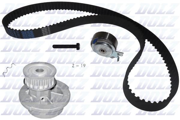Dolz KD021 TIMING BELT KIT WITH WATER PUMP KD021